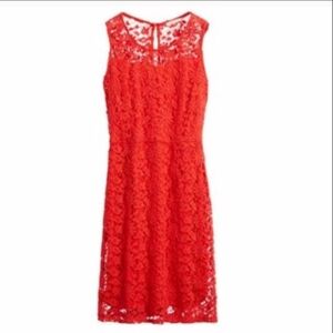 NWT Skies Are Blue Stitch Fix Lexee Red Lace Dress, Size Small